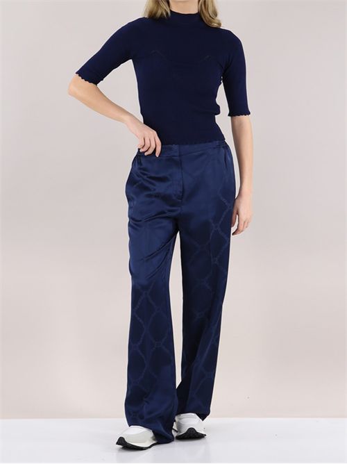 Pantaloni con Oval T jacquard TWINSET | TP2011/00384